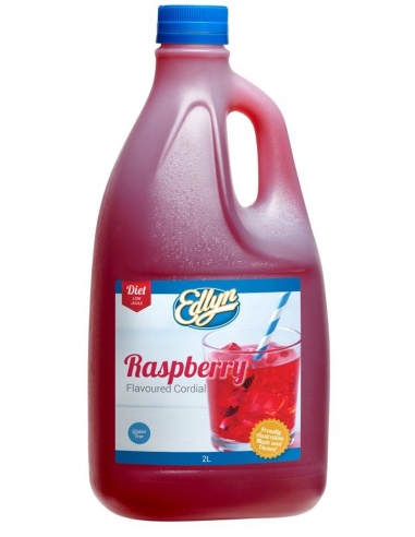 Edlyn Raspberry Diet Cordial 2l x 1