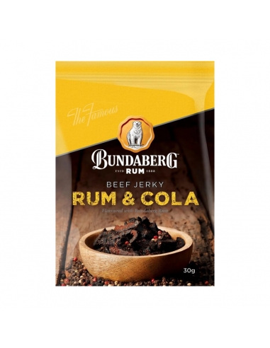 Bundaberg Rum Beef Serky Rum et Cola 30g x 10