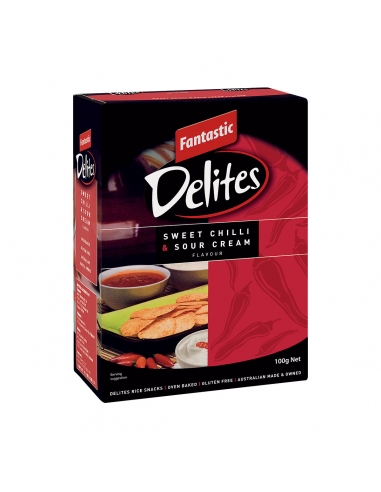 Fantastique Delites Sweet Chilli et Crème Sour 100g