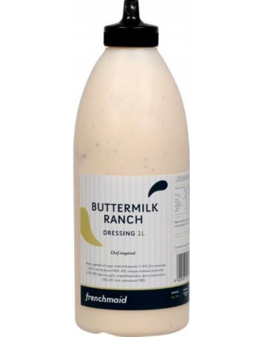 French Maid Buttermilk Ranch Dressing 1l x 1