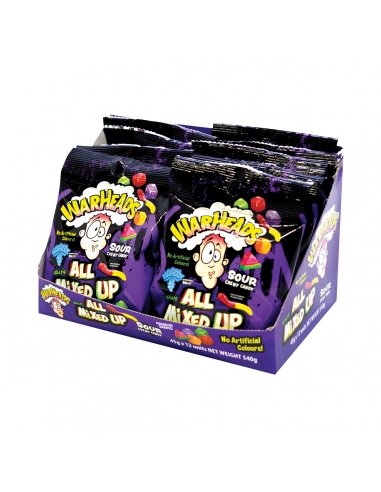 Warheads tout mélangé 45g x 12