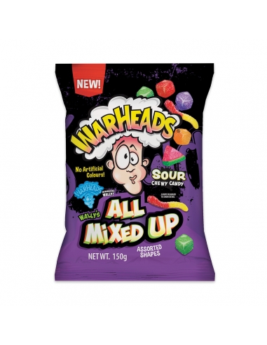 Warheads tous mélangés 150g x 12