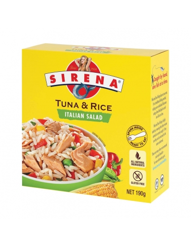 Insalata italiana di tonno e riso sirena 170 g