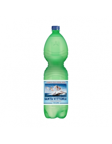 Santa Vittoria funkelndes italienisches Mineralwasser 1 5l x 6