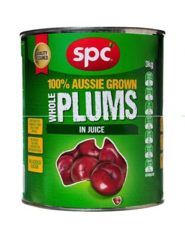 SPC ARDMONA Des prunes entier sombres dans le jus naturel 3kg