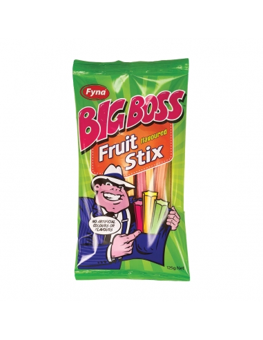 Fyna Big Boss Pałki owocowe 125 g x 12