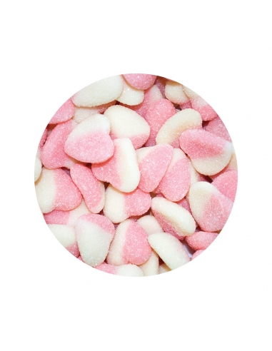 Lolliland Sour Heart Pink Blue White 200 piezas 1 kg