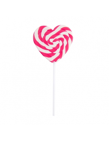 Swirl Heart Pink Pops 12g x 24