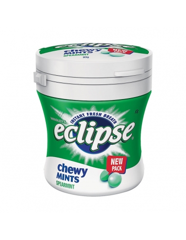 Eclipse Chewy Spear Mint Bottle 93G x 6