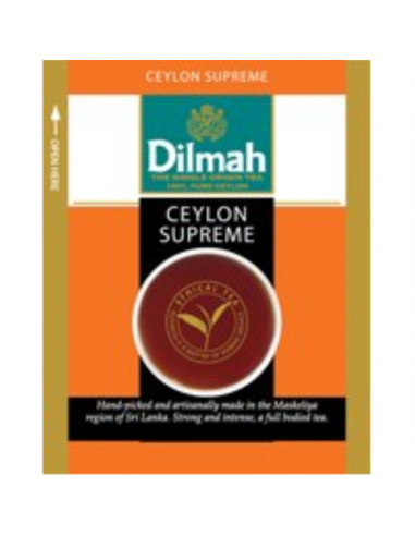 Dilmah Tea Bags Env Ceylon Supreme 500パックカートン