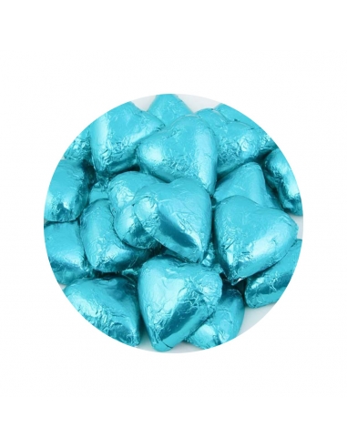 Lolliland Chocolate Hearts Tiffany Aqua 120 pezzi 1 kg