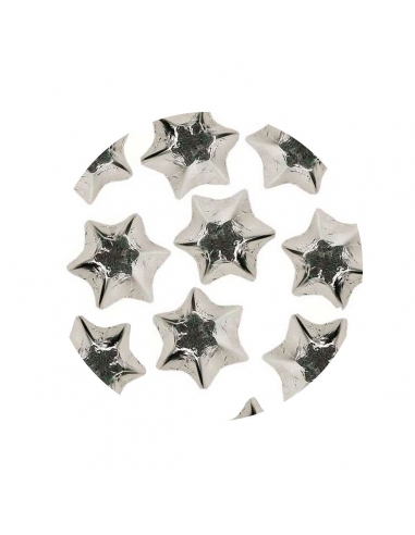 Lolliland Chocolate Stars Silver Foil 120 stuks 1 kg