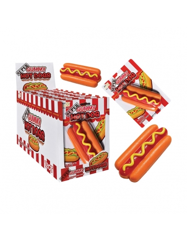 Super Gummi Hot Dog 150g x 12