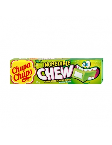 Chupa Chups Incredible Chew Apple 45G x 20