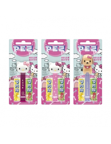 DISTRATIONS PEZ HELLO KITTY DOG AMI 17G X 6