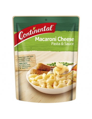 Sauce de pâtes continentales Macaroni et fromage 105G