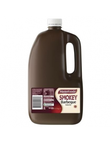 Masterfoods Sauce Barbecue Smokey Gluten Free 4 5 kg Flasche