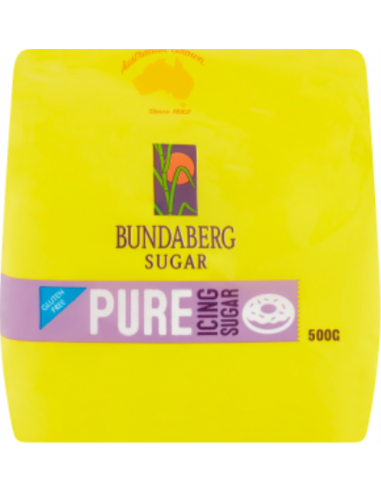 Bundaberg Glacing Sugar Pure da 500 GR pacchetto