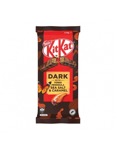 Kit kat salina marina de chocolate negro y bloque de caramelo x 12