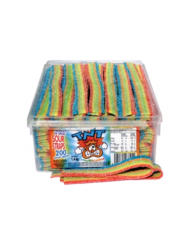 Tnt Sour Straps Multi Colour x 200 