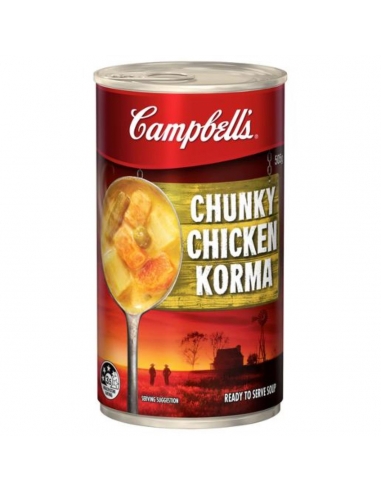 Campbells Chunky Zupka Kurczak Korma 505gm x 12