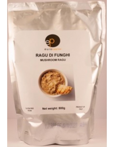 Europantry酱汁蘑菇Ragu纯素食麸质免费800 GR包装