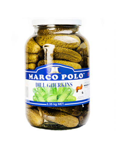 Marcopolo Cucumbers Dill (gherkins) 2.35 Kg x 1