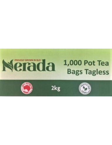 Bolsas de té nerada 1000 paquete de cartón