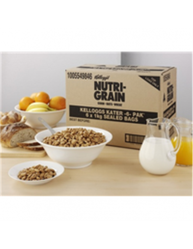 Kelloggs Nutri Grain Kater-6-Pak 6 kgカートン