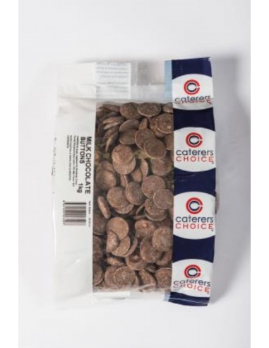 Caterers Choice Chocolate Boutons Lait 1 kg Paquet