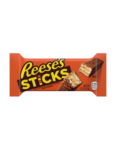 Reese's Sticks Milk Chocolate Beurt Peachut Butter et Crispy Wafers 42G x 20