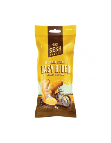 Sesh Snacks Easy Rider Cheesy Nut Nut Mix 35G x 21