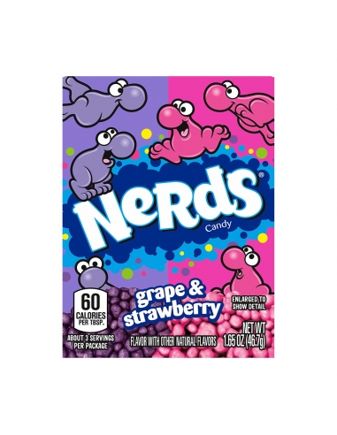 Nerds du raisin fraise 46g x 24