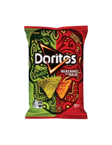 Doritos guacamole y salsa 80g x 12