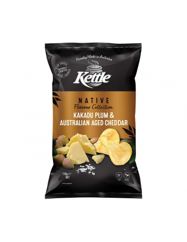 Kettle Native Kakadu Plum en Australische leeftijd Cheddar 150G