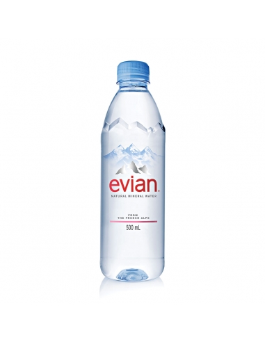 Evian Mineralwasser 500 ml x 24