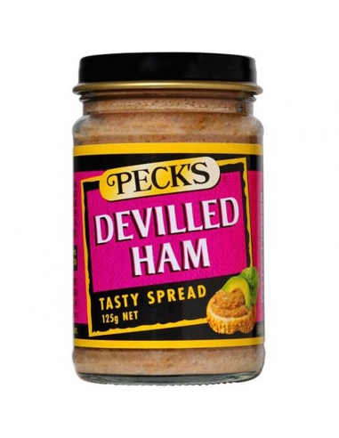 Pecks fügen Devilled Ham Spread 125g ein