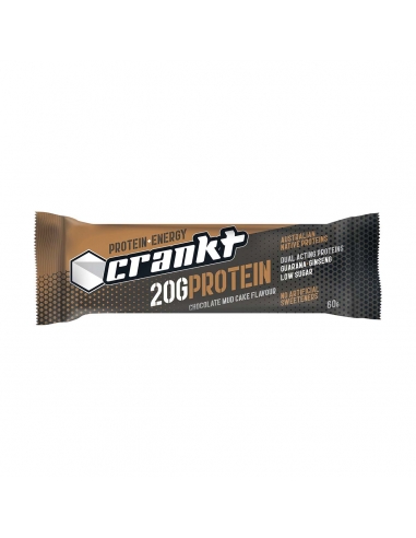 Crankt Protein Bar Chocolate Mudcake 60G X 9