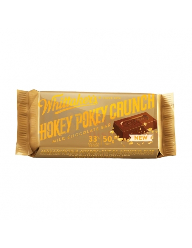 Tranche croustillante Hokey Pokey de Whittaker, 50 g x 50