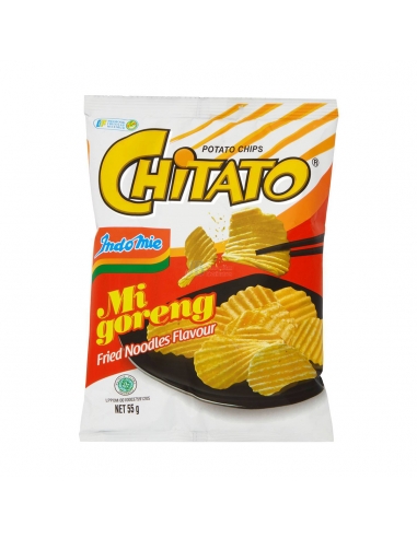 Indomie Chitato Mi Goreng Fried Noodle Papates de fideos 55G x 6