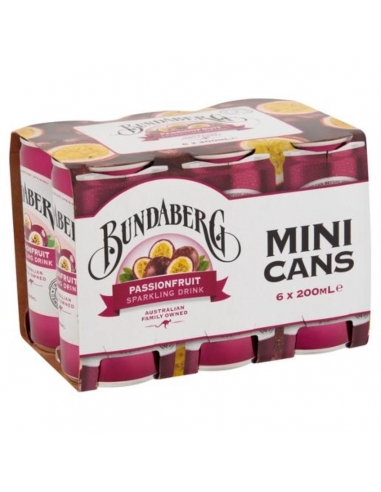 Bundaberg Passionfruit 200 ml 6 pakiet