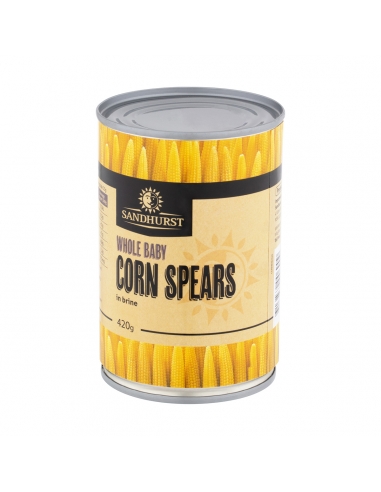 Sandhurst Whole Baby Corn Ckles w solance 410G