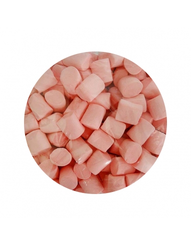 粉红色的缸棉花糖800克