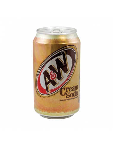 A&W Crema Refresco Lata 355ml x 12