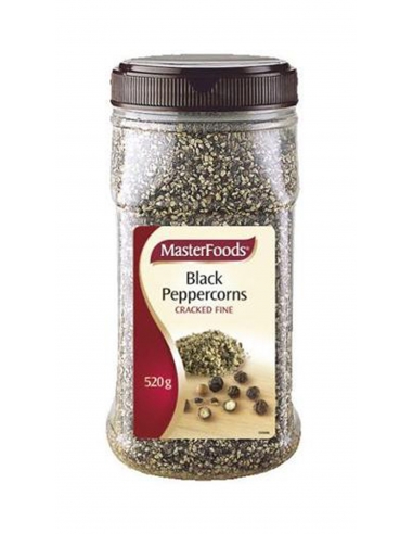 マスターフードは細かい黒い胡pepperを割った420gm