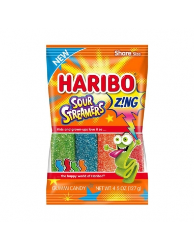 Haribo ジン サワーストリーマー 128g×12本