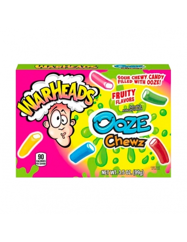 Warheads Ooze Chewz 99g x 12