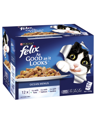 Felix Ocean Menus 85G 12包