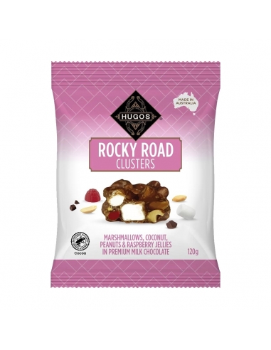 Hugos Rocky Road Grappe 120g x 12