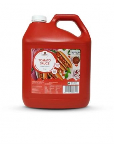 Cateraars keuzesaus tomaat gluten gratis 4 lt fles